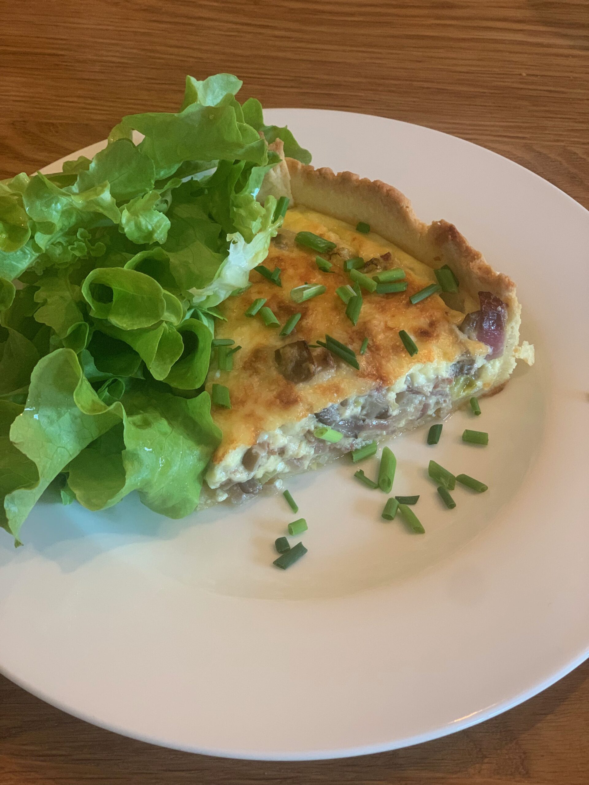 Frühlings-Quiche mit Spinat und Fetakäse | Fanny Fresh